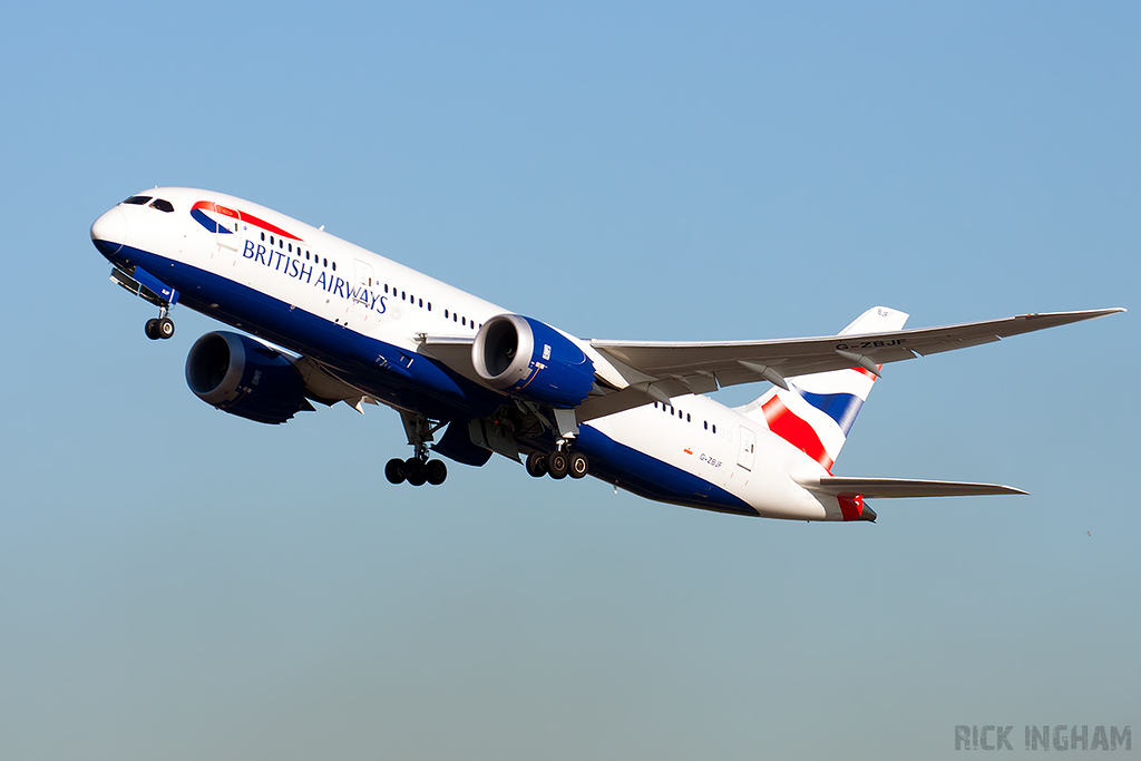 Boeing 787-8 Dreamliner - G-ZBJF - British Airways