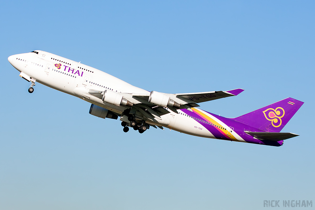 Boeing 747-4D7 - HS-TGG - Thai Airways