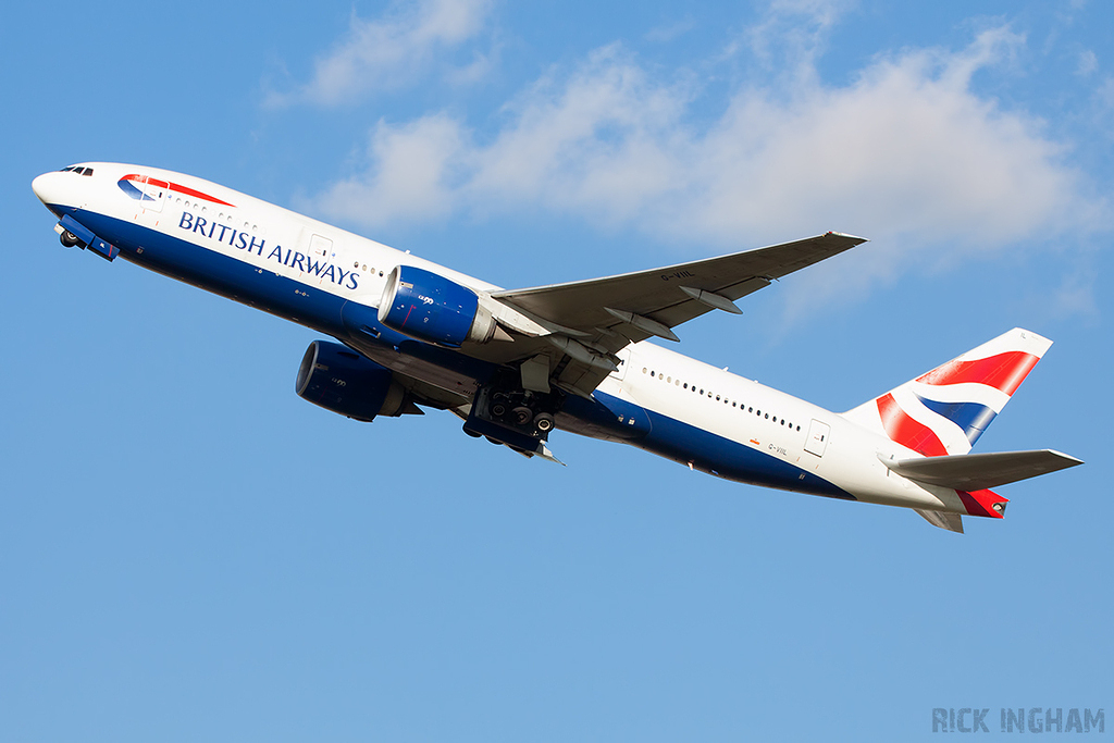 Boeing 777-236ER - G-VIIL - British Airways