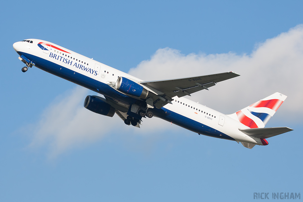 Boeing 767-336ER - G-BZHC - British Airways