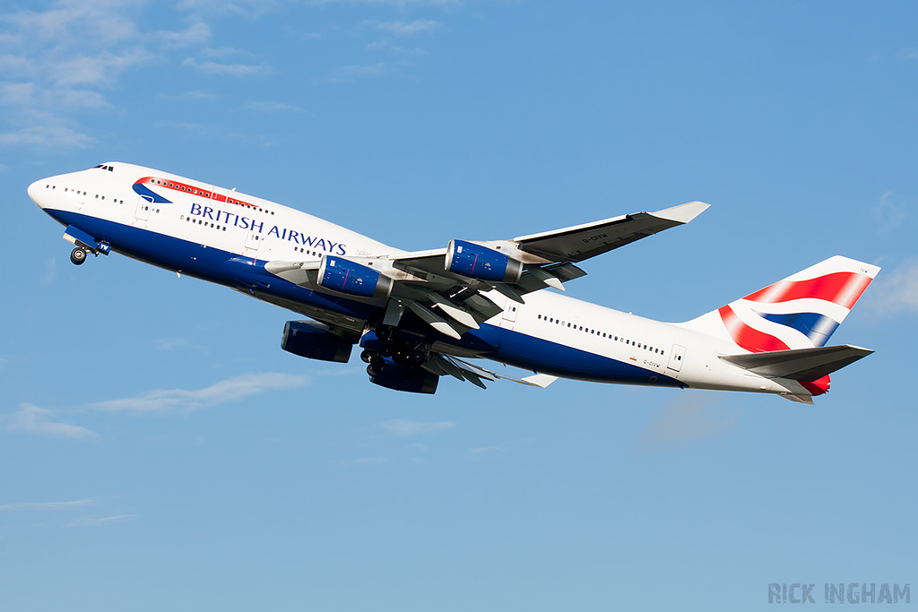 Boeing 747-436 - G-CIVW - British Airways