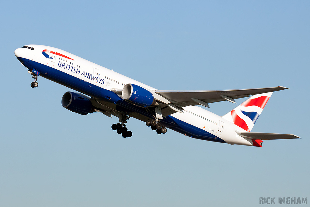 Boeing 777-236ER - G-YMMG - British Airways