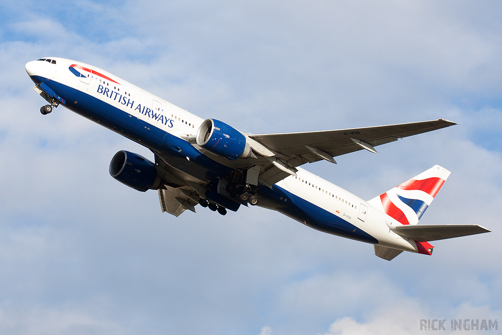 Boeing 777-236ER - G-VIIG - British Airways