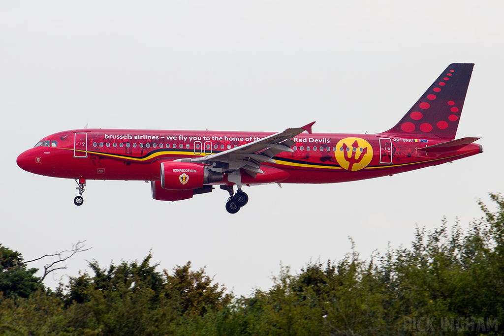 Airbus A320-214 - OO-SNA - Brussels Airlines