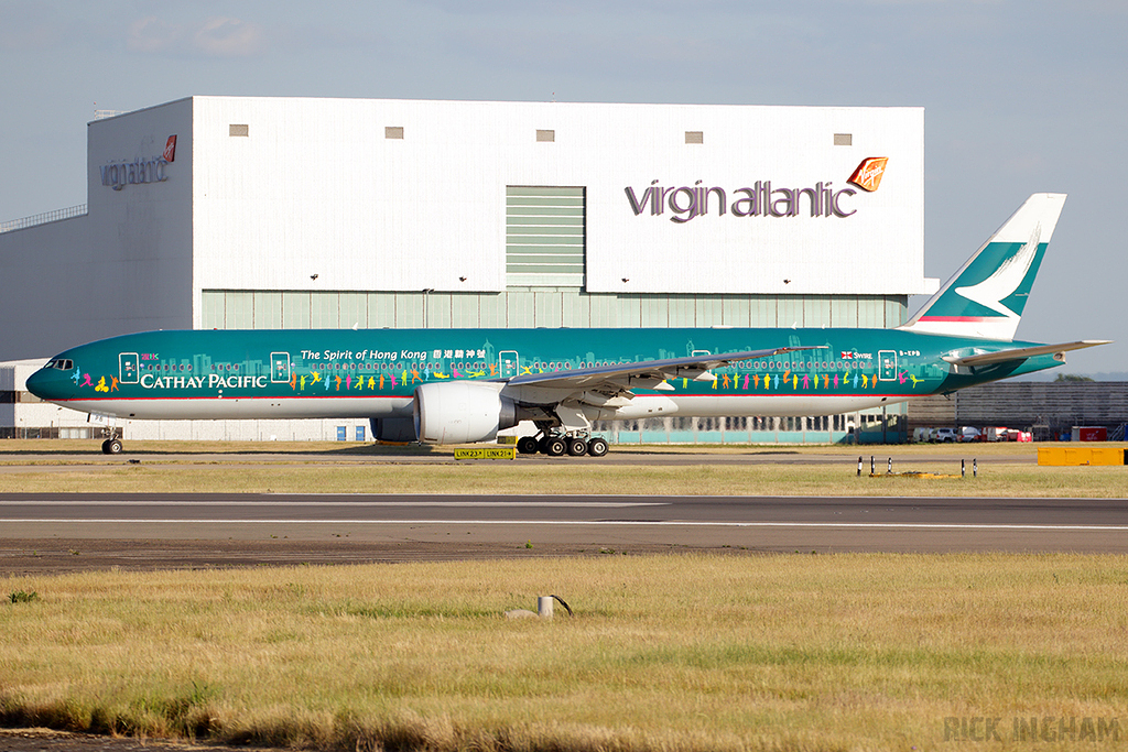 Boeing 777-367ER - B-KPB - Cathay Pacific