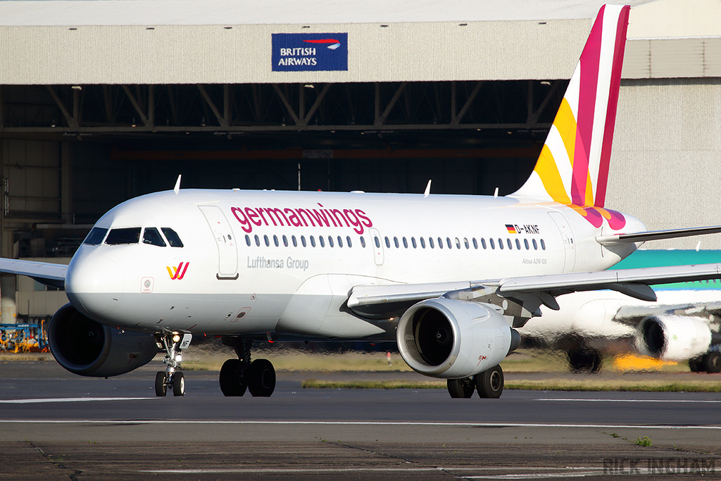 Airbus A319-100 - D-AKNF - Germanwings