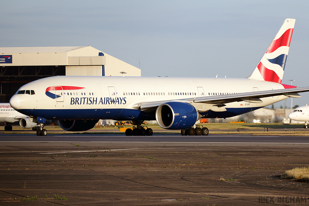 Boeing 777-236ER - G-VIIG - British Airways