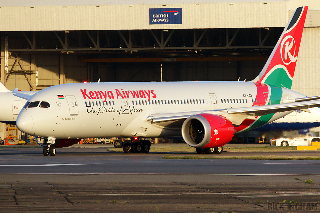 Boeing 787-8 Dreamliner - 5Y-KZB - Kenya Airways