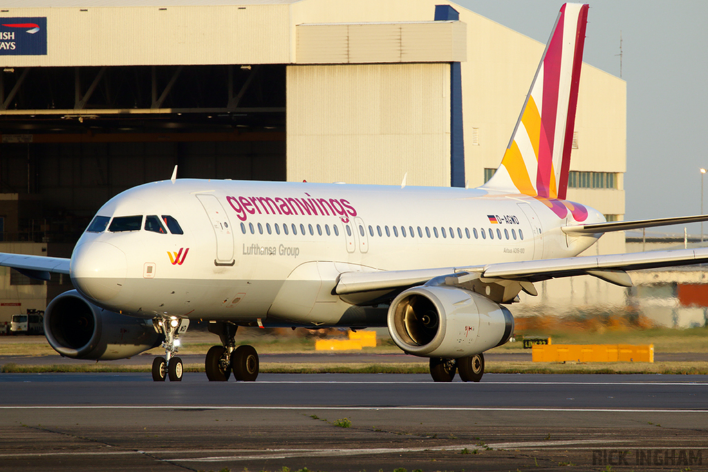 Airbus A319-132 - D-AGWD - Germanwings