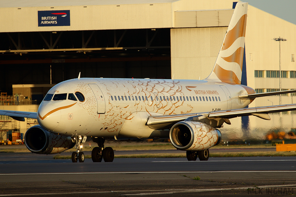 Airbus A319-131 - G-EUPD - British Airways