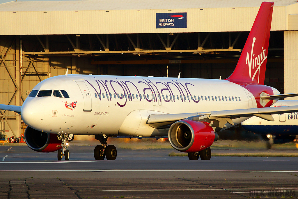 Airbus A320-214 - EI-EZV - Virgin Atlantic