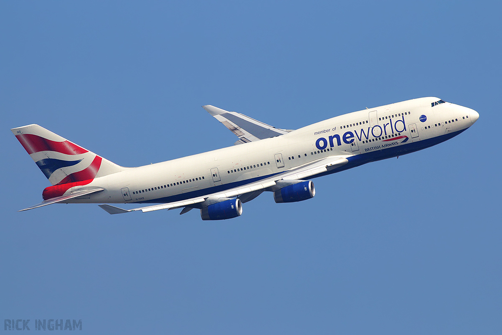 Boeing 747-436 - G-CIVZ - OneWorld | British Airways