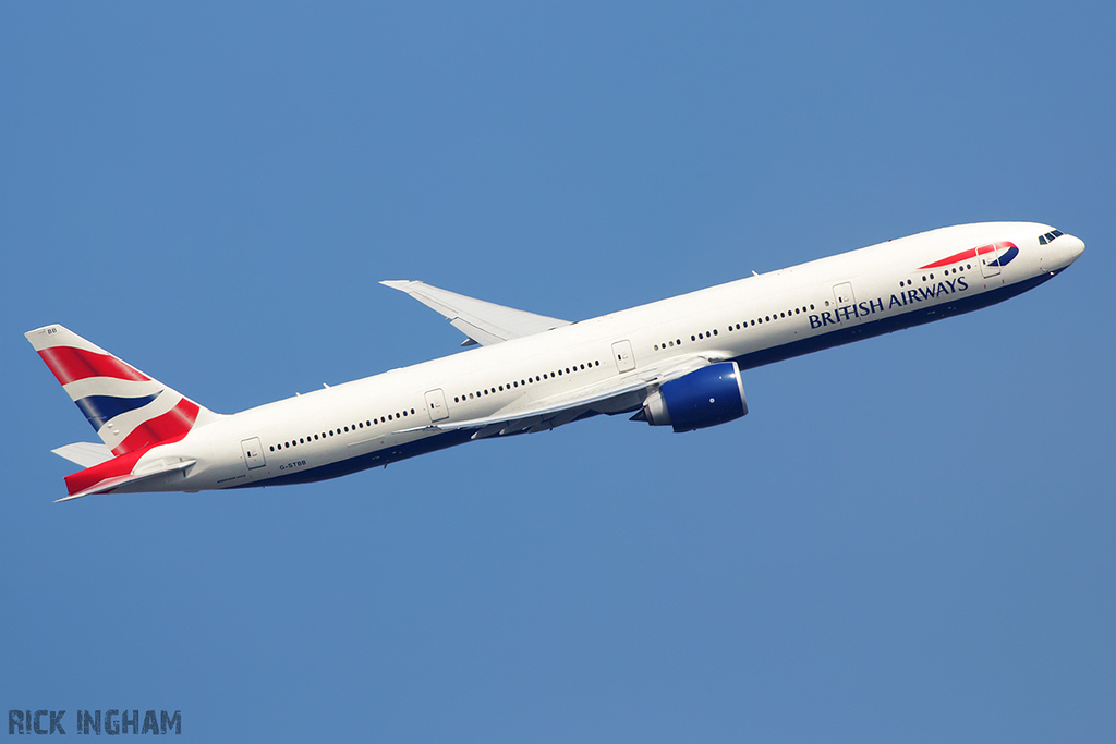 Boeing 777-36NER - G-STBB - British Airways