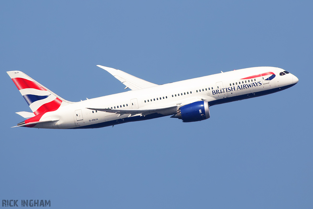 Boeing 787-8 Dreamliner - G-ZBJA - British Airways