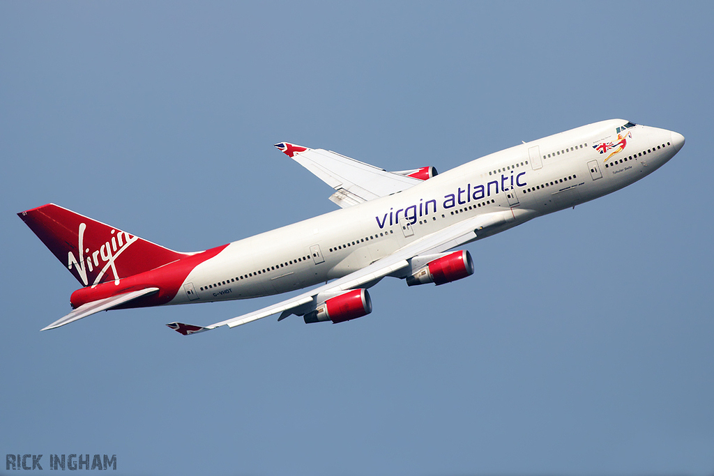 Boeing 747-4Q8 - G-VHOT - Virgin Atlantic