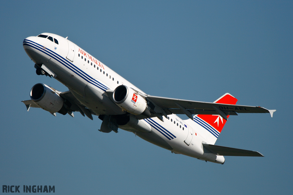 Airbus A319-111 - 9H-AEL - Air Malta
