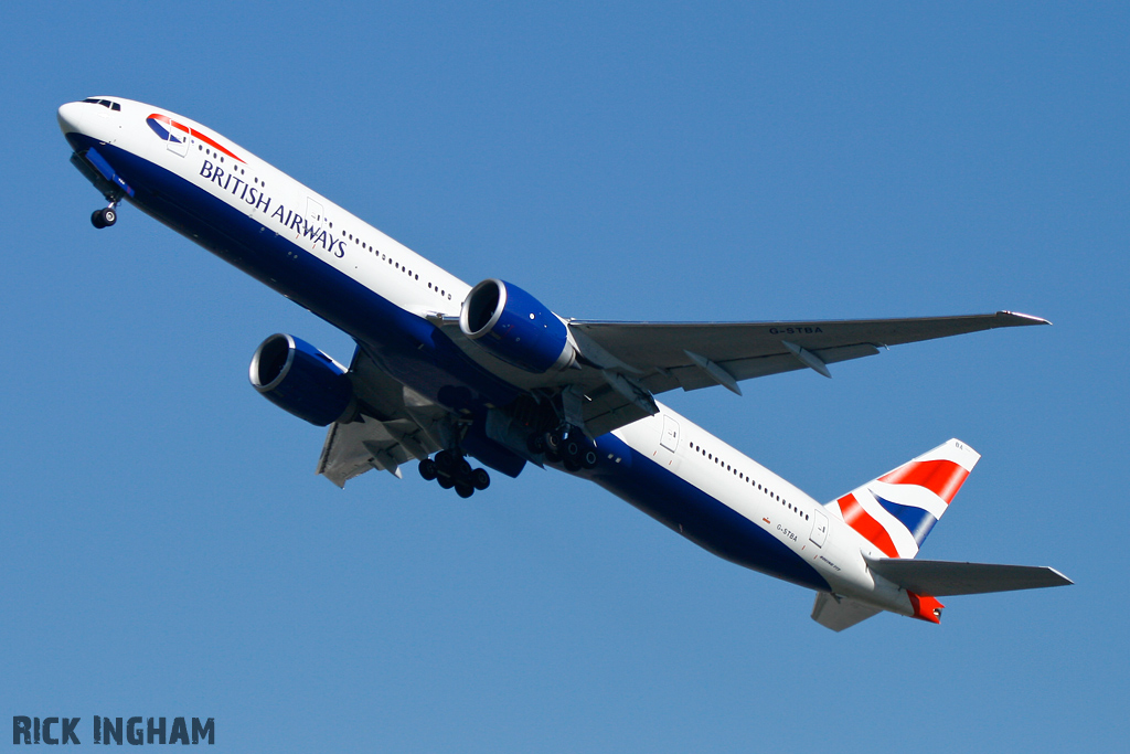 Boeing 777-336ER - G-STBA - British Airways