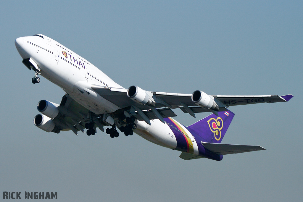 Boeing 747-4D7 - HS-TGO - Thai Airways