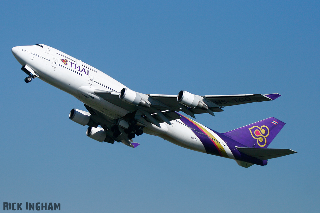 Boeing 747-4D7 - HS-TGO - Thai Airways