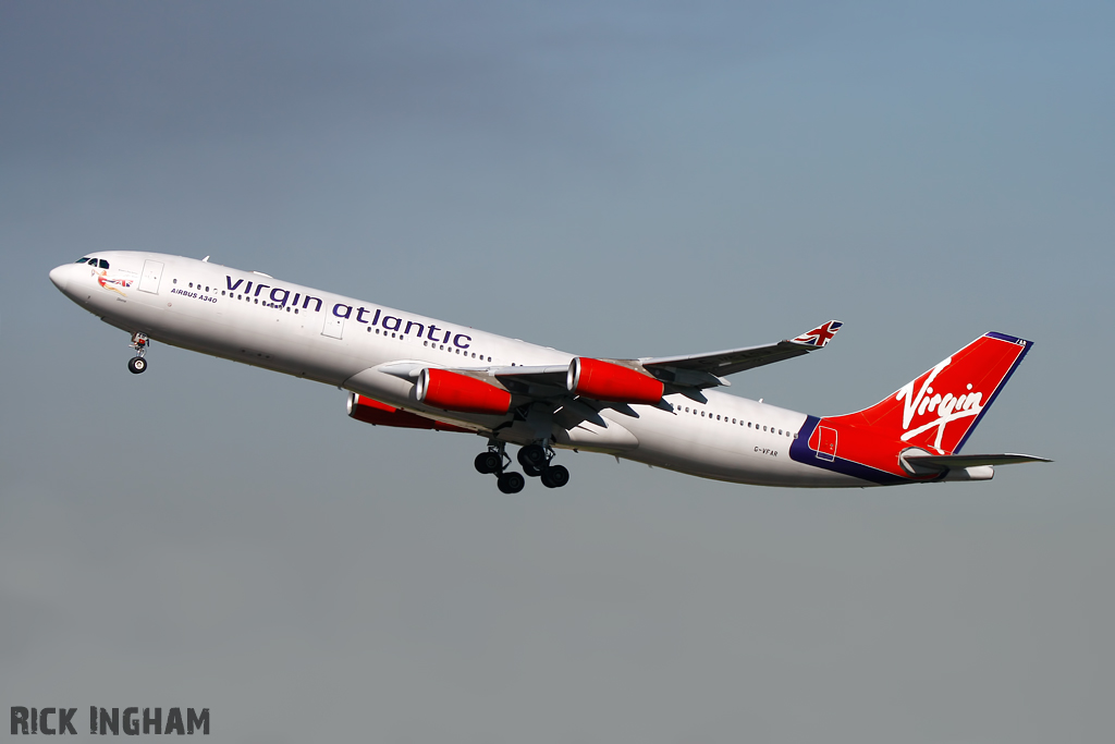 Airbus A340-313X - G-VFAR - Virgin Atlantic