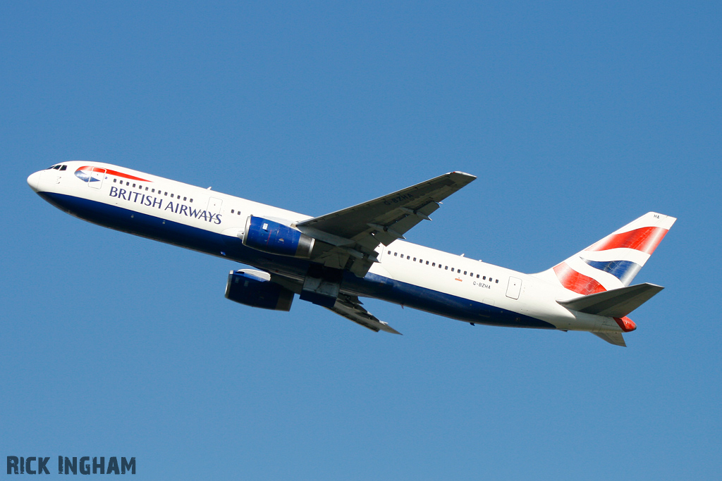 Boeing 767-336ER - G-BZHA - British Airways