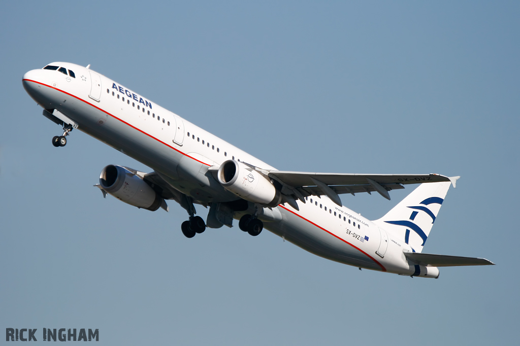 Airbus A321-231 - SX-DVZ - Aegean Airlines