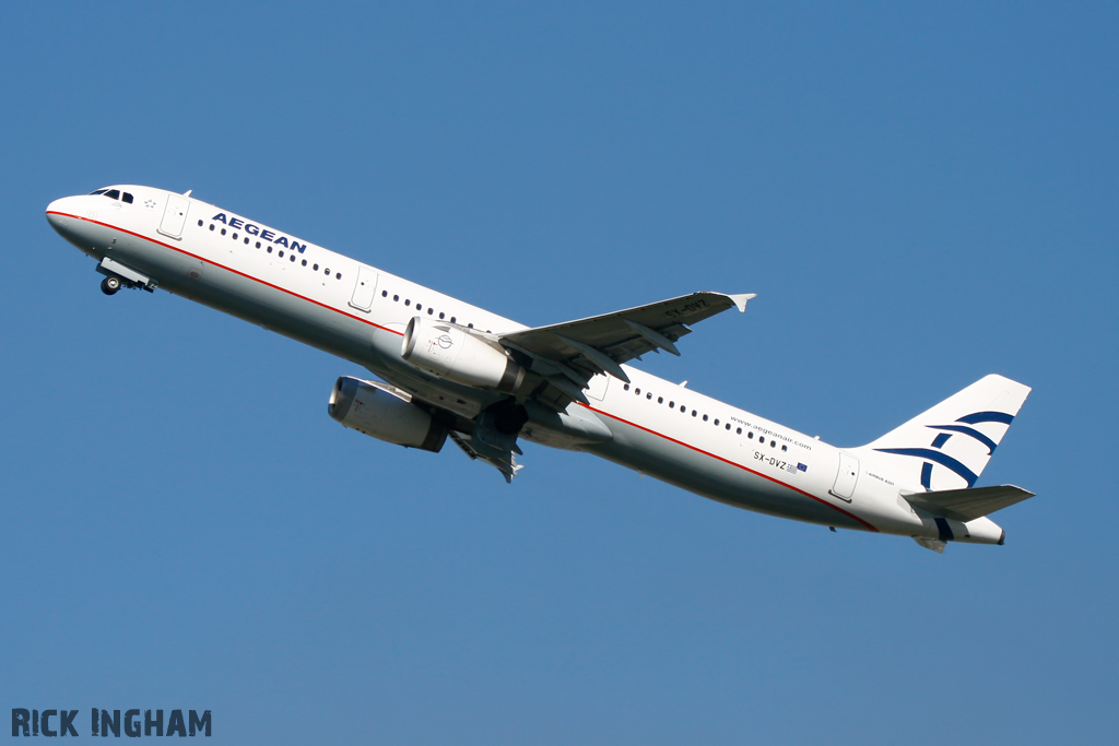 Airbus A321-231 - SX-DVZ - Aegean Airlines