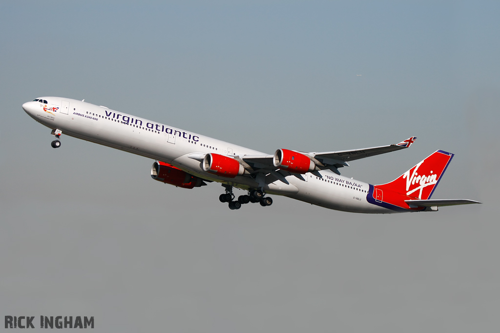 Airbus A340-642 - G-VBLU - Virgin Atlantic