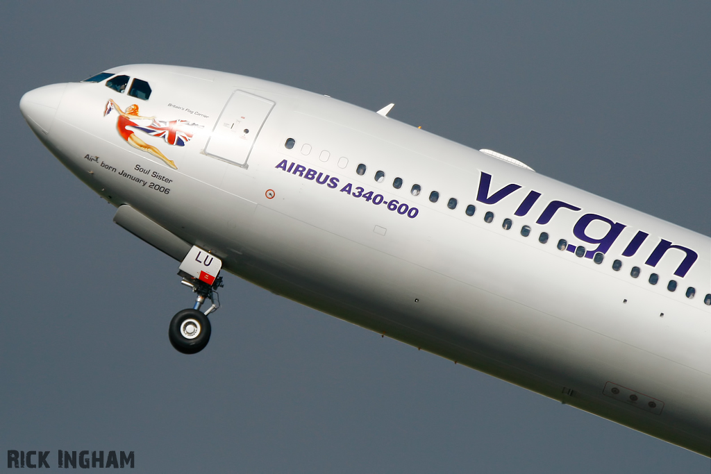 Airbus A340-642 - G-VBLU - Virgin Atlantic