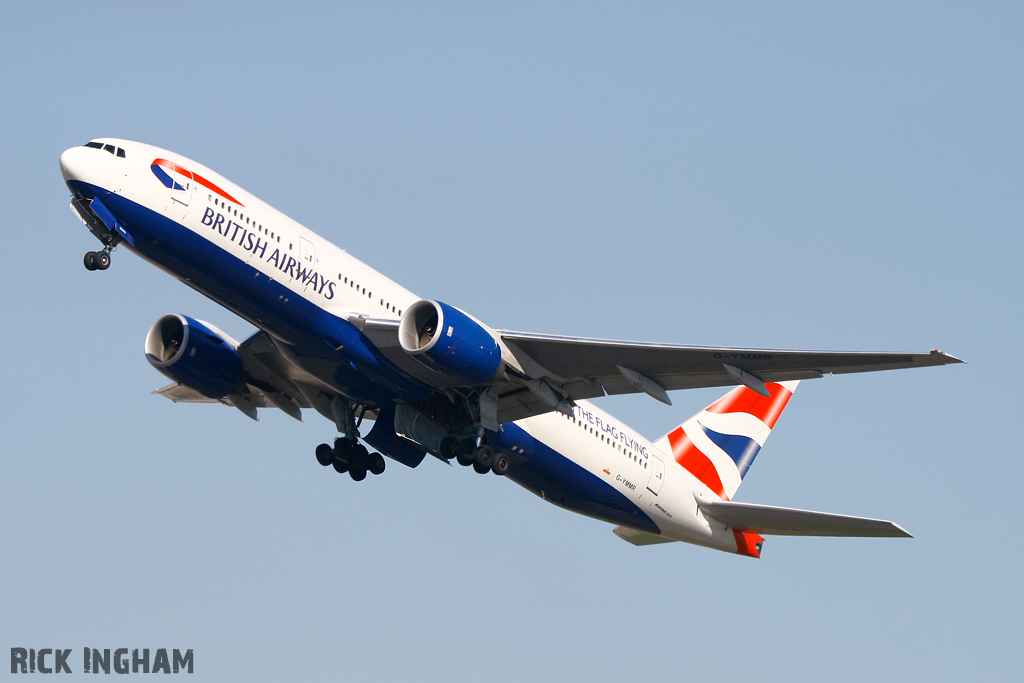 Boeing 777-236ER - G-YMMR - British Airways