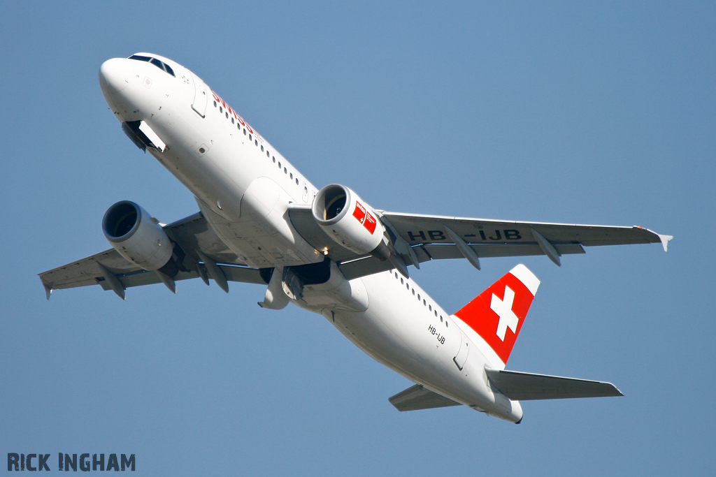 Airbus A320-214 - HB-IJB - Swiss Airlines