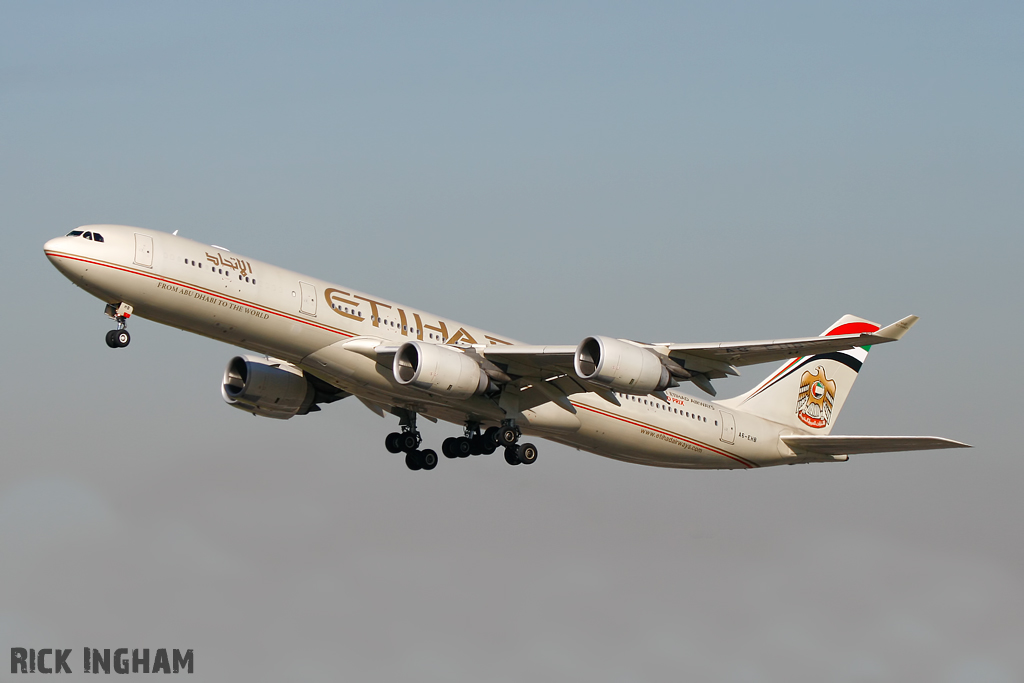 Airbus A340-541 - A6-EHB - Etihad Airways