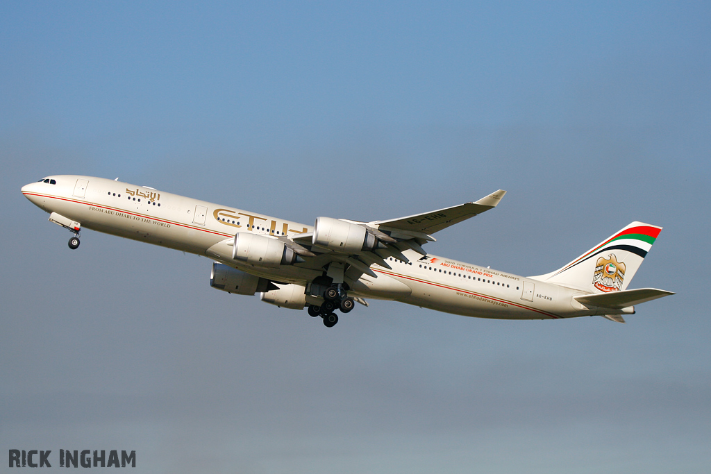 Airbus A340-541 - A6-EHB - Etihad Airways