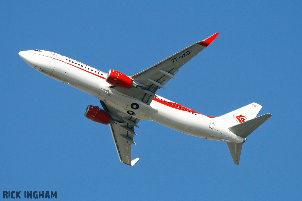 Boeing 737-8D6 - 7T-VKD - Air Algerie