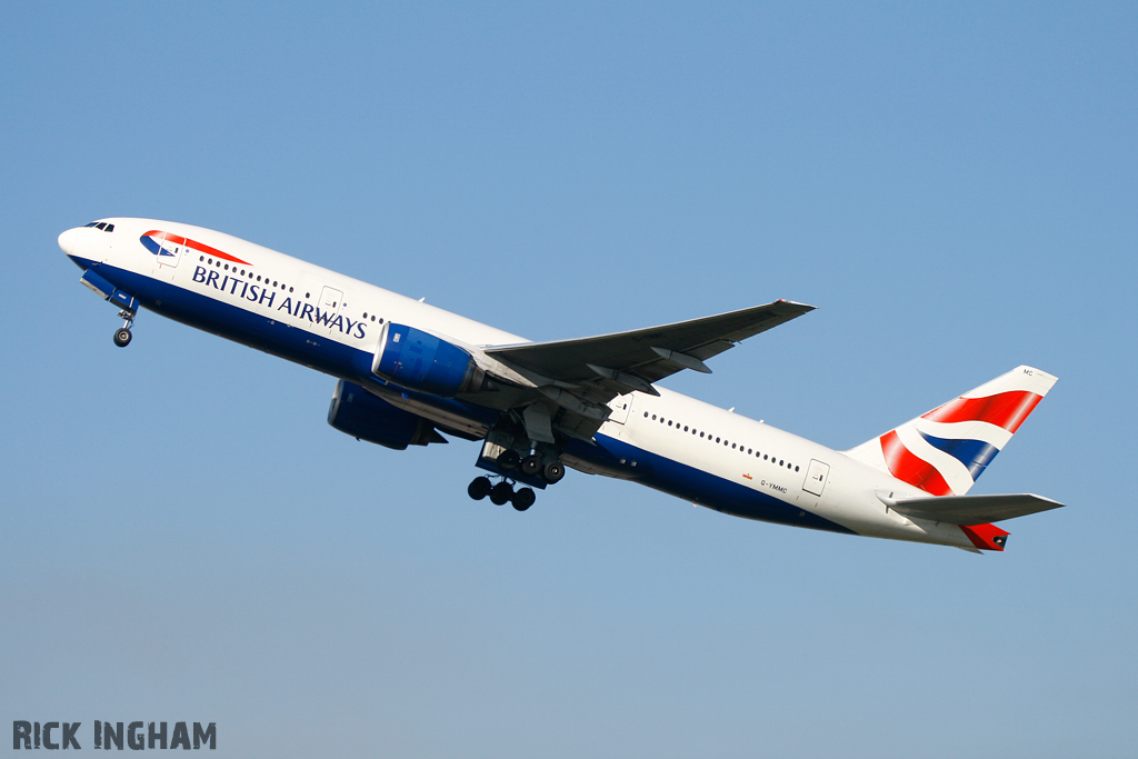 Boeing 777-236ER - G-YMMC - British Airways