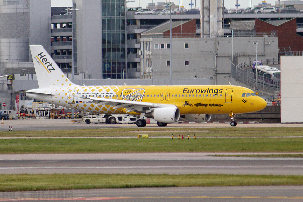 Airbus A320-214 - D-ABDU - Eurowings