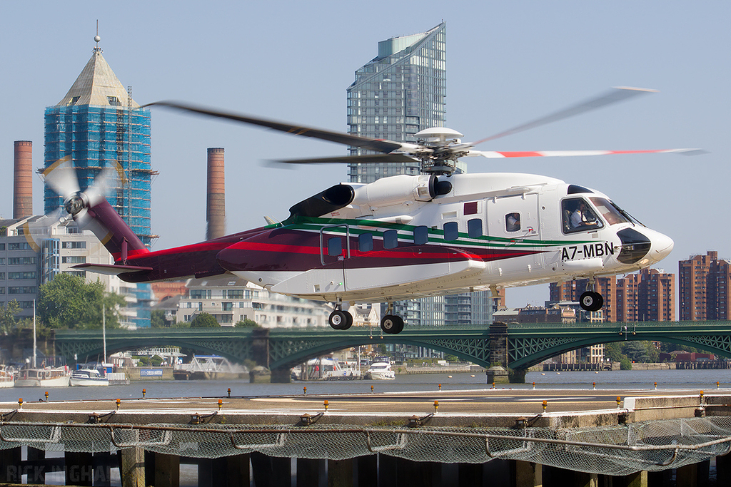 Sikorsky S-92A - A7-MBN - Gulf Helicopters