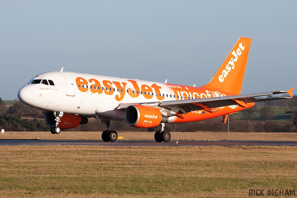 Airbus A319-111 - G-EJAR - EasyJet