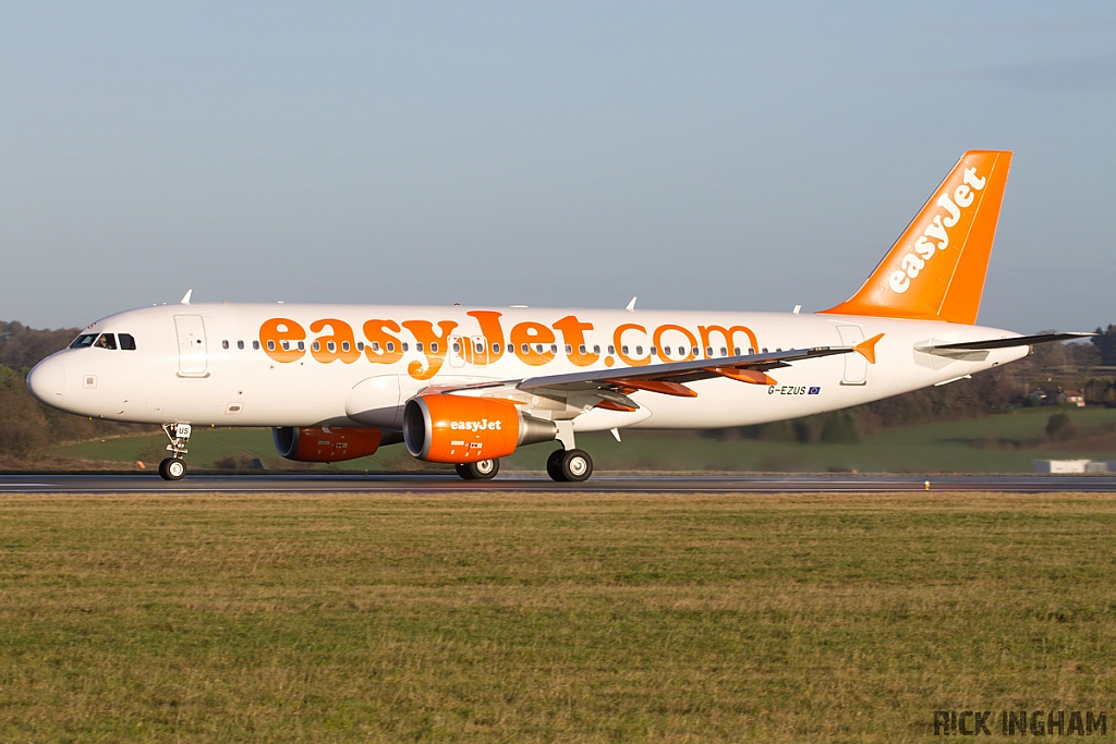 Airbus A320-214 - G-EZUS - EasyJet