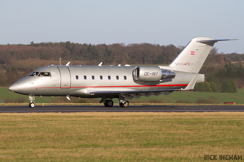 Challenger 604 - OE-INY - VistaJet
