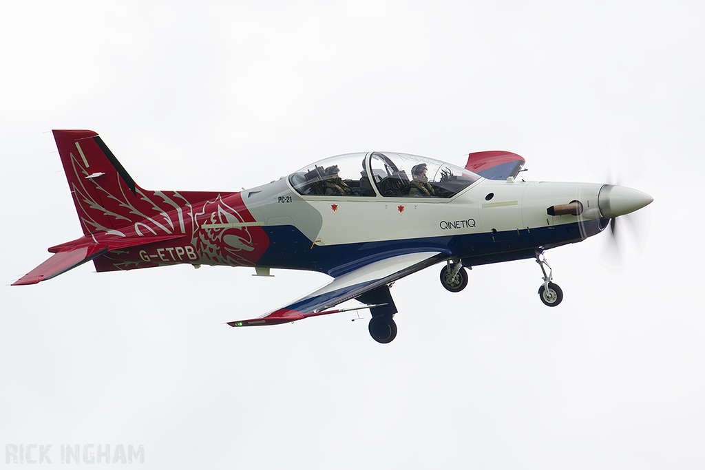 Pilatus PC-21 - G-ETPB - QinetiQ