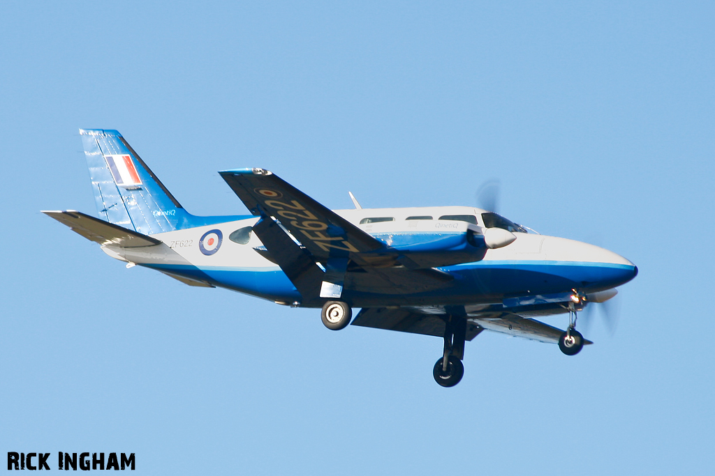 Piper PA-31-350 Chieftain - ZF622 - QinetiQ