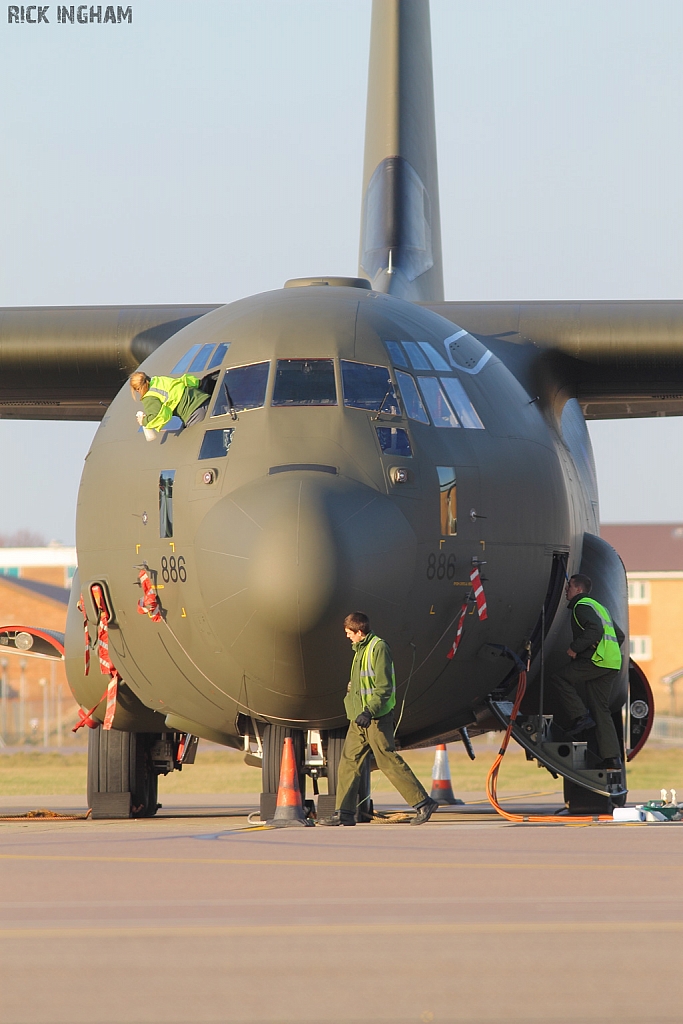 Lockheed C-130J Hercules C5 - ZH886 - RAF