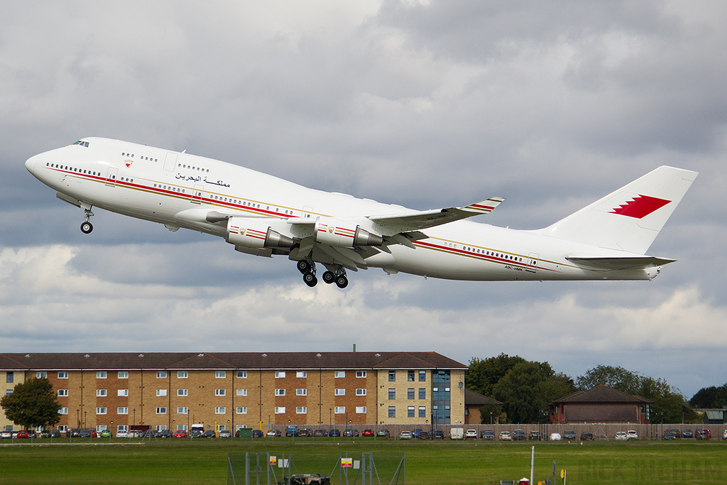 Boeing 747-4P8 - A9C-HMK - Bahrain Royal Flight