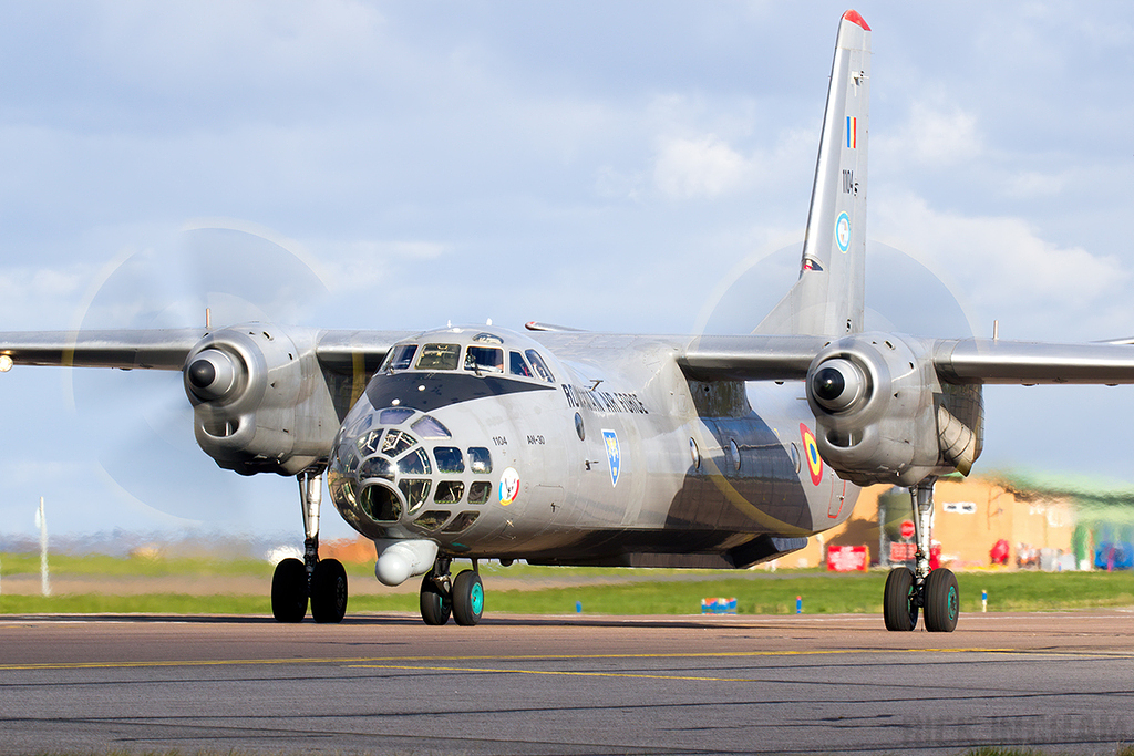 Antonov AN-30 Clank - 1104 - Romanian Air Force