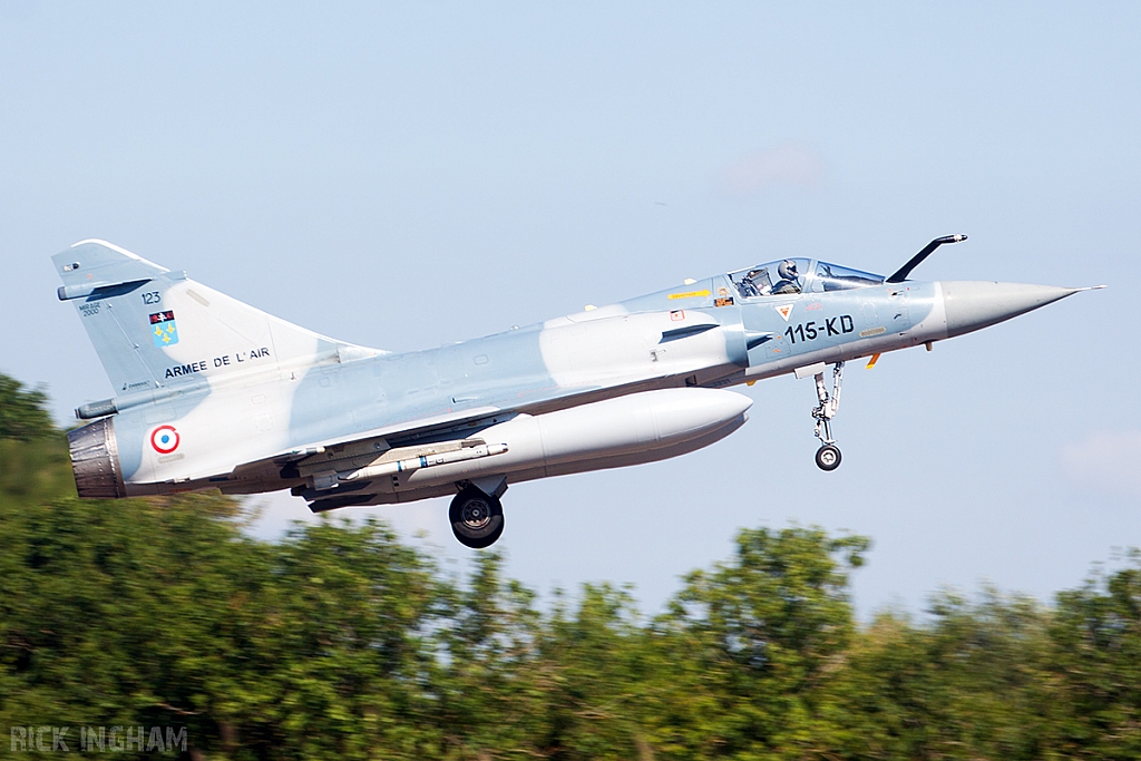 Dassault Mirage 2000C - 123/115-KD - French Air Force