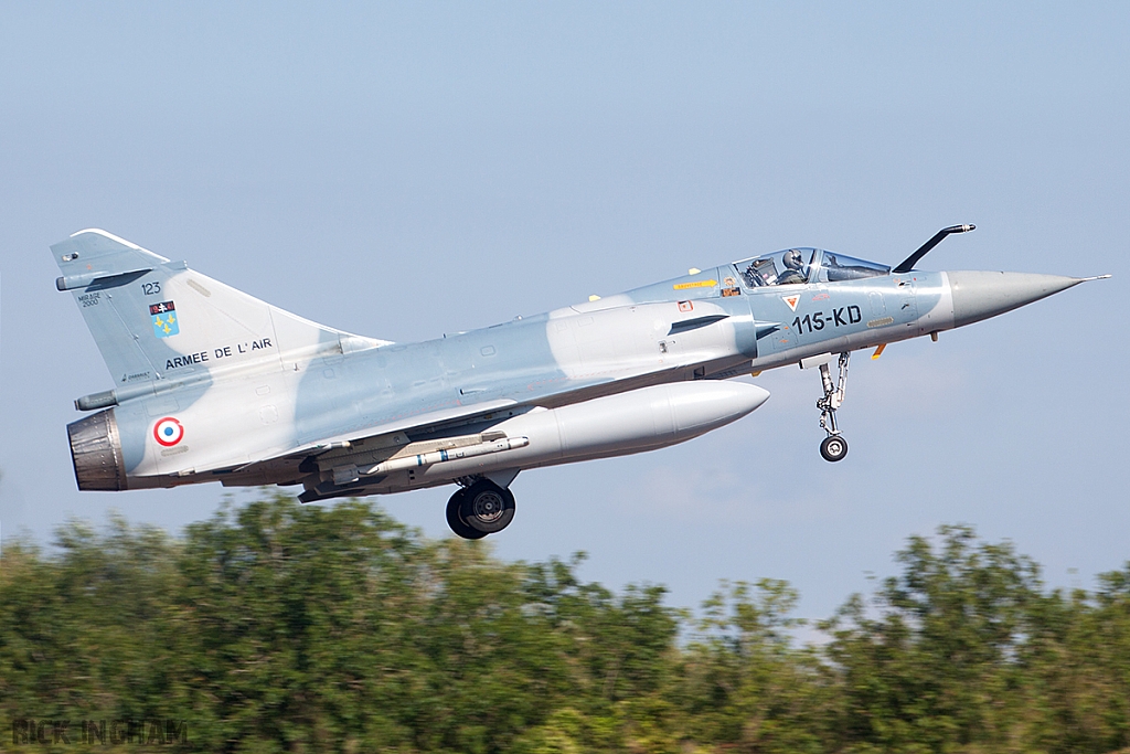 Dassault Mirage 2000C - 123/115-KD - French Air Force