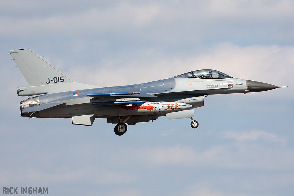 Lockheed Martin F-16C Fighting Falcon - J-015 - RNLAF