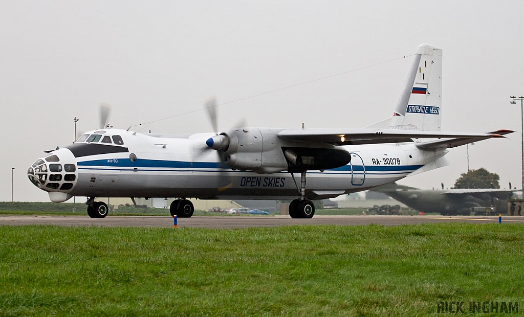 Antonov AN-30 - RA-30078 - Russian Air Force