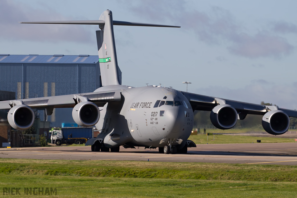 Boeing C-17A Globemaster III - 10-0217 - USAF